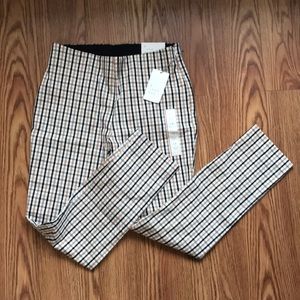 Plaid Dress Pants Capri, Size 4
